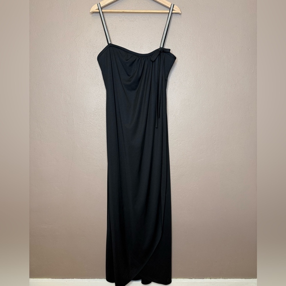 Vintage Lilli Diamond California 1970s Cocktail/Formal/Party Sheath Dress Medium